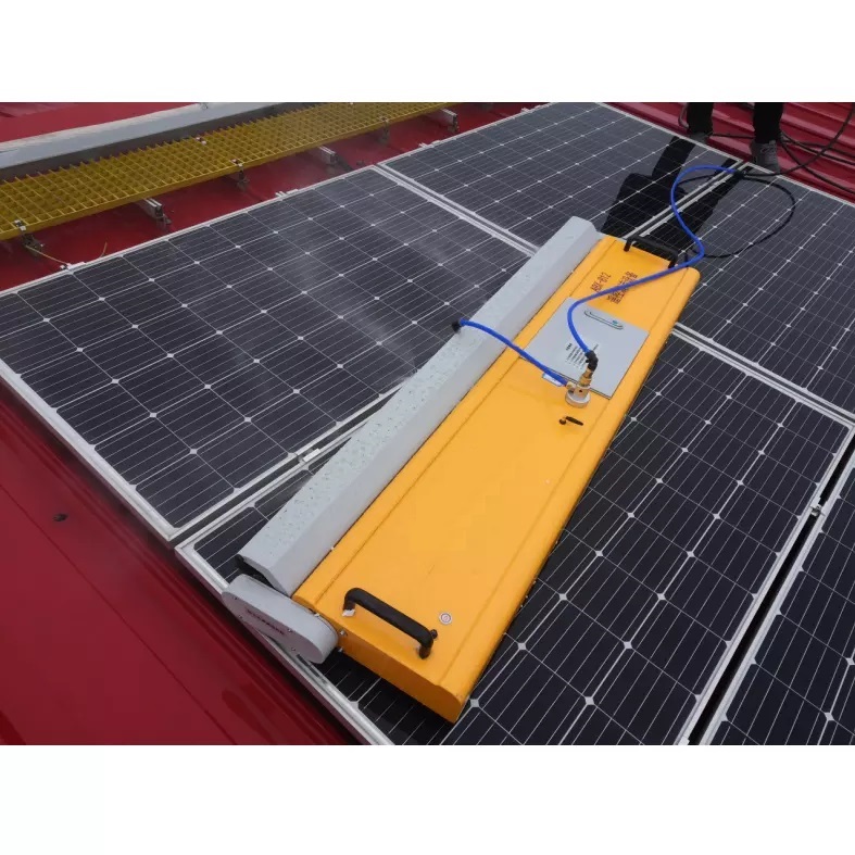 How to operate PV panel cleaning robot correctly