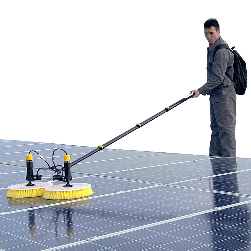 Which time period is better to use PV panel cleaning robot?